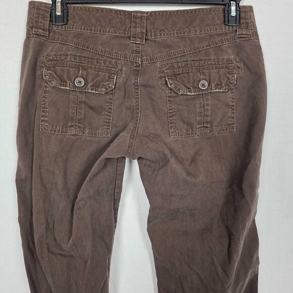 Maurices Vintage Cargo Pants Brown Size 9/10 Cotton - Picture 6 of 8